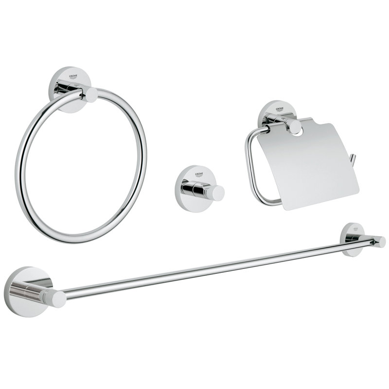 GROHE Essentials 4 Piece Bathroom Hardware Set & Reviews Wayfair